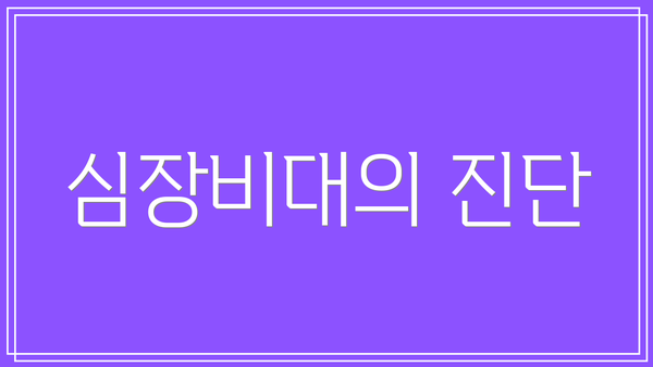 심장비대의 진단