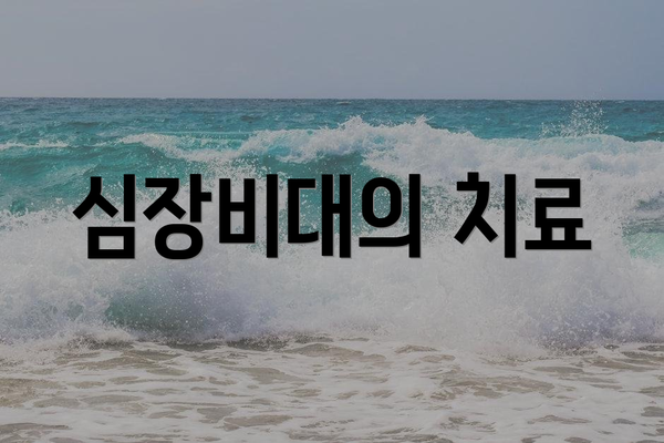 심장비대의 치료